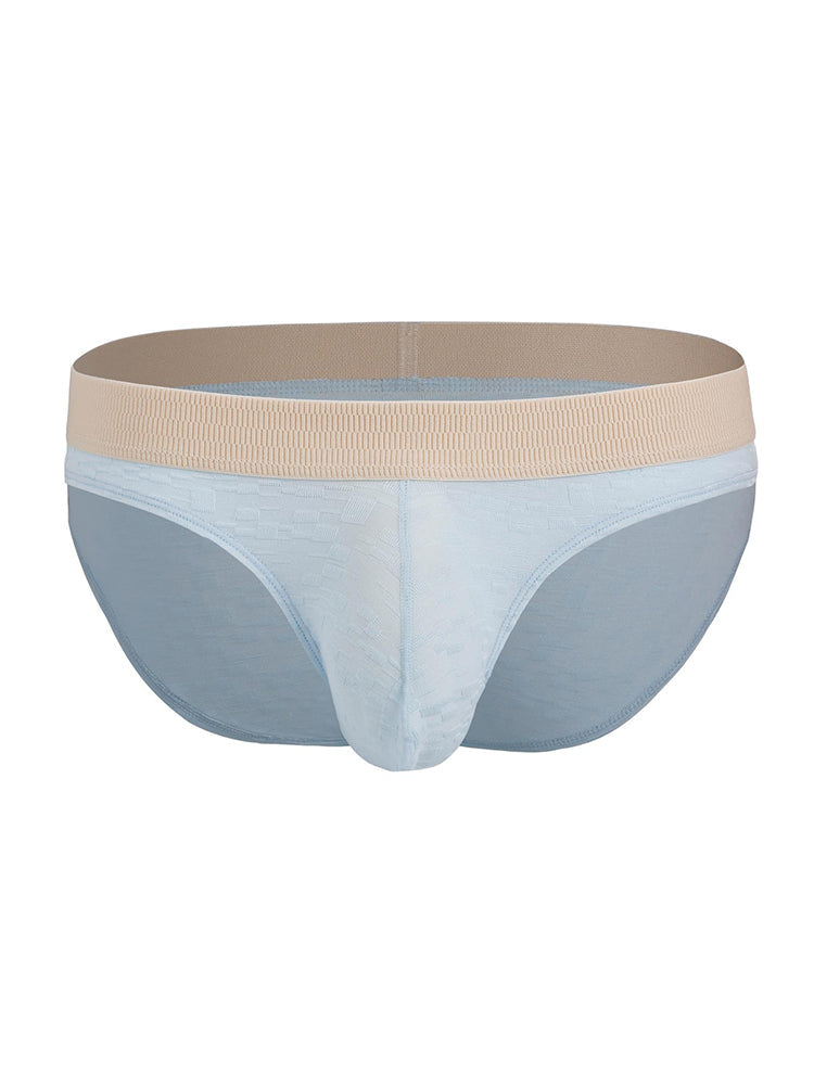 2 Pack Men's Seamless Quick-Dry Lightweight & Airy Sporty Cut Soft Briefs | dmunderwear detail image 16