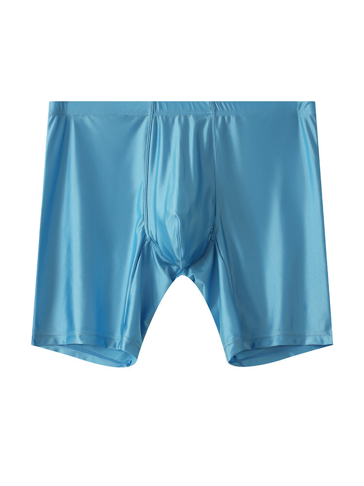 2 Pack Men's Second-Skin Feel Smooth Touch Anti-Chafing Boxer Briefs | dmunderwear detail image 11