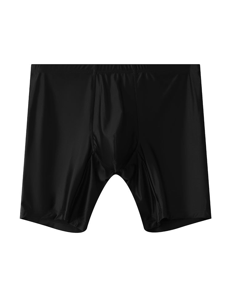 2 Pack Men's Second-Skin Feel Smooth Touch Anti-Chafing Boxer Briefs | dmunderwear detail image 15