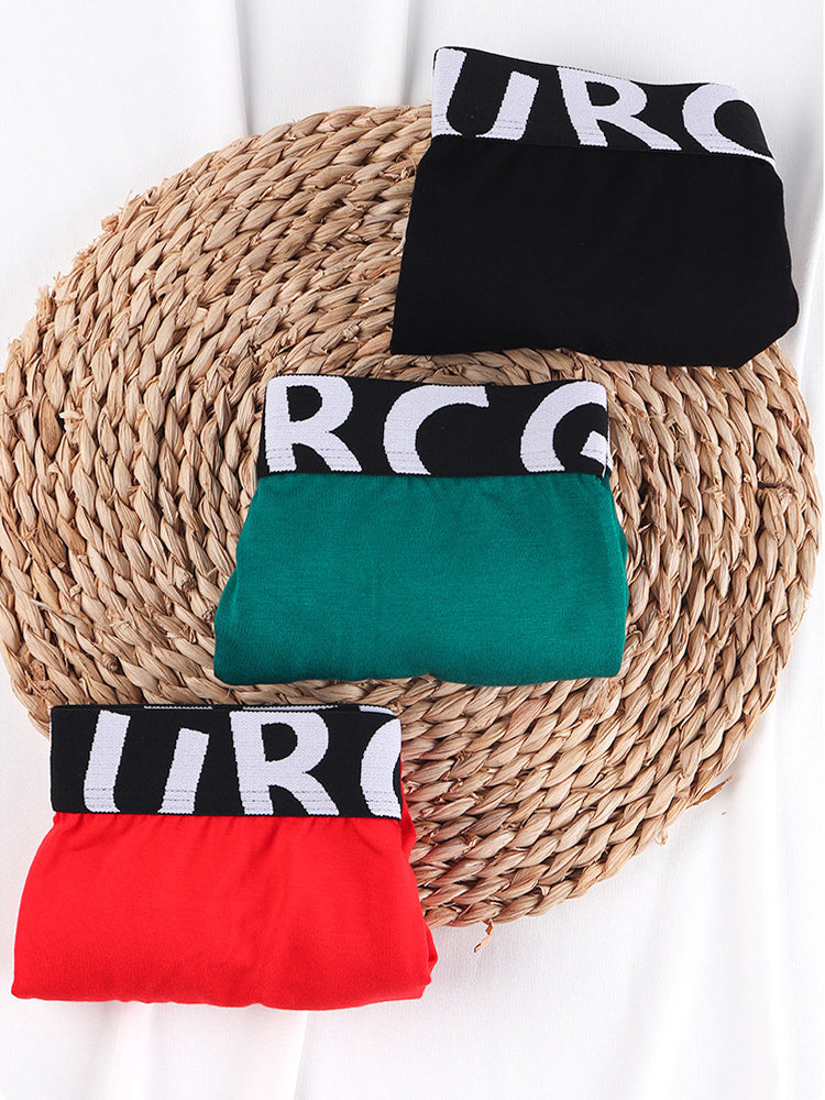 2 Pack Men's Separated Pouch Side Vent Design Trunks | dmunderwear detail image 9