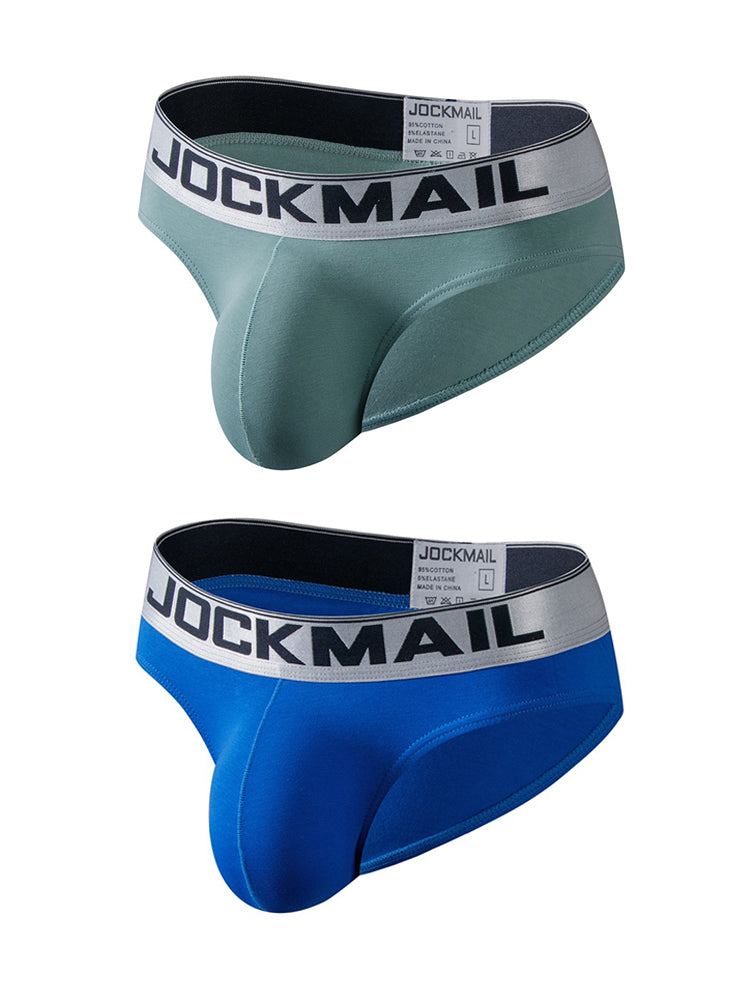 2 Pack Men's Sexy 3D Large Pouch Seamless Cooling Touch Chafe-Free Bikini | dmunderwear detail image 14