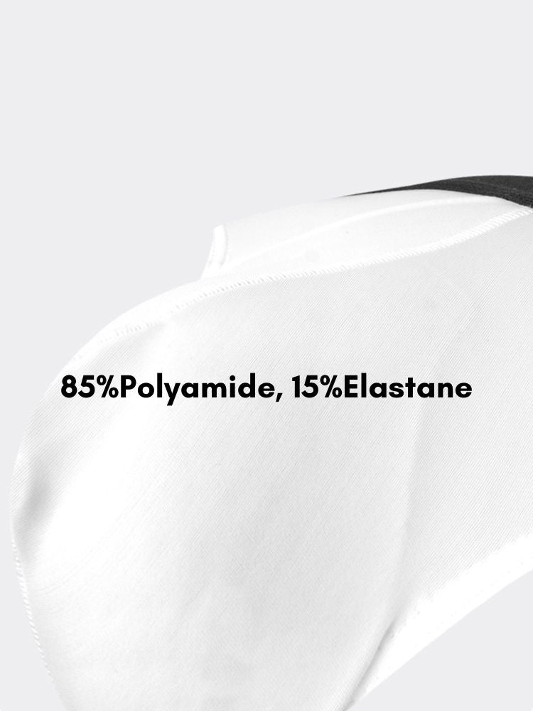 2 Pack Men's Sexy Briefs with Elastic Leg Straps and Contoured Pouch | dmunderwear detail image 5
