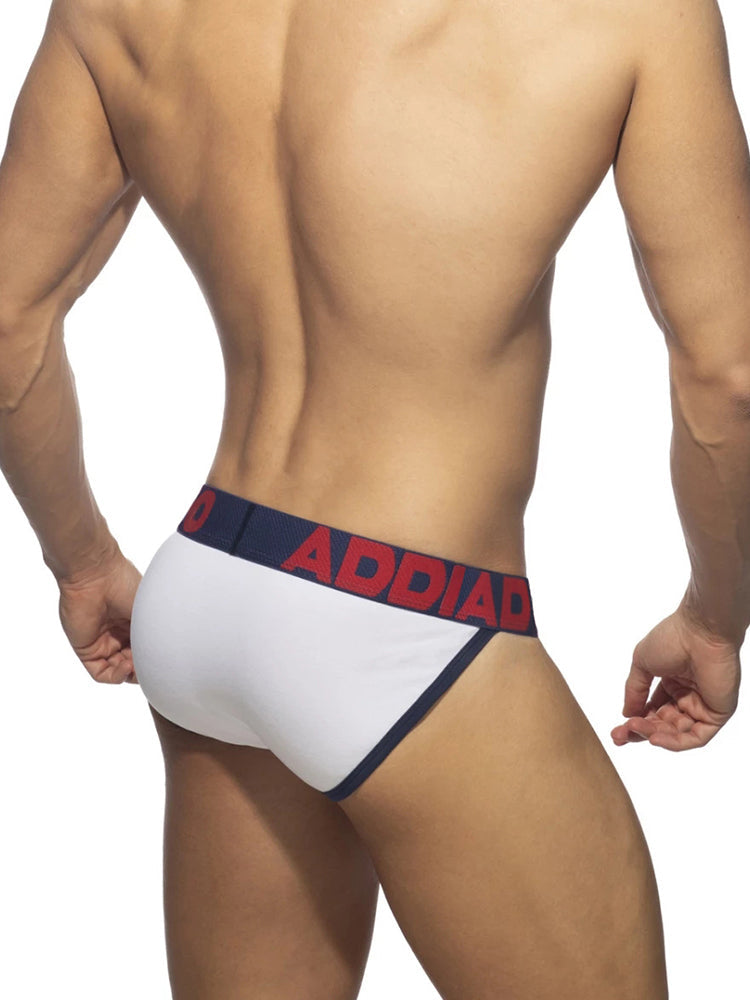 2 Pack Men's Sexy Comfortable U-convex Three-dimensional Pouch Fashion Bikini | dmunderwear detail image 11