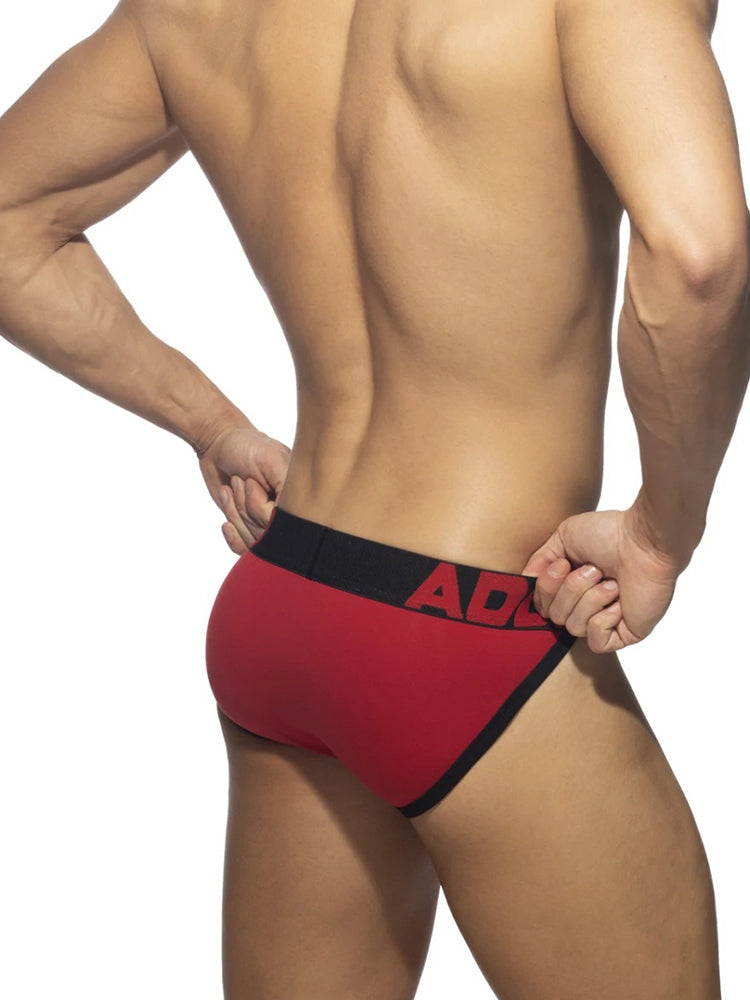 2 Pack Men's Sexy Comfortable U-convex Three-dimensional Pouch Fashion Bikini | dmunderwear detail image 15