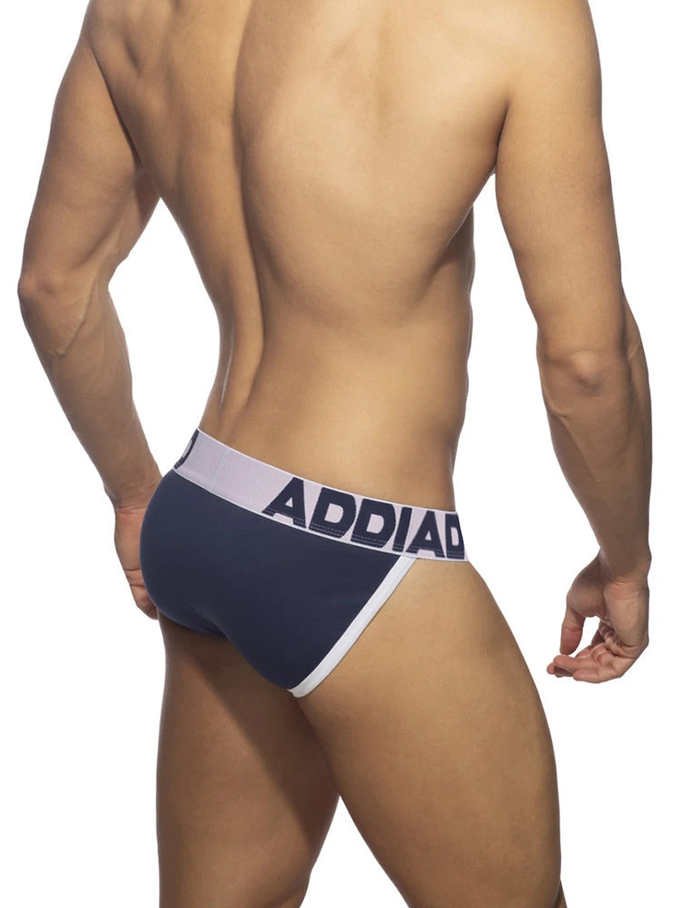 2 Pack Men's Sexy Comfortable U-convex Three-dimensional Pouch Fashion Bikini | dmunderwear detail image 5