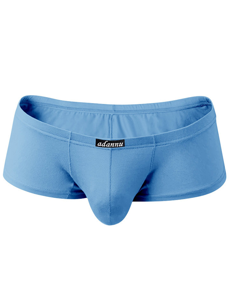 2 Pack Men's Sexy Low-rise Roomy Pouch Trunks | dmunderwear
