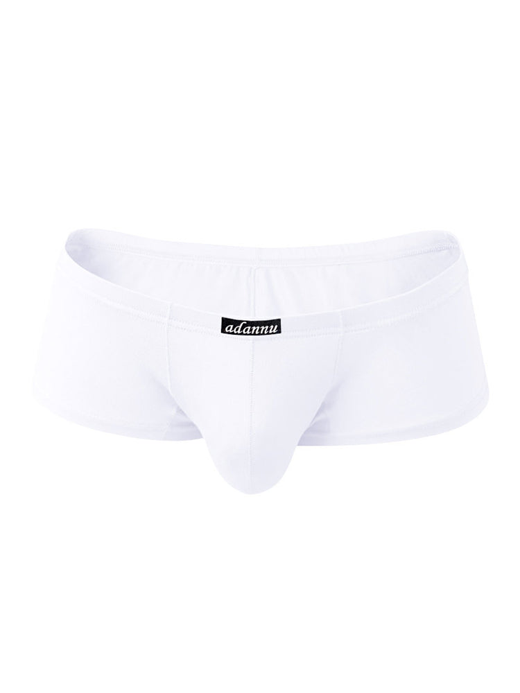 2 Pack Men's Sexy Low-rise Roomy Pouch Trunks | dmunderwear detail image 15