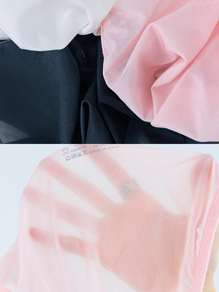2 Pack Men's Sexy See-Through Triangle Y-Shaped Sleep Briefs | dmunderwear detail image 4