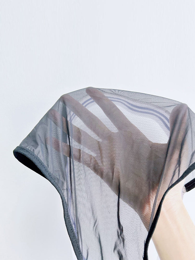 2-pack Men's Sexy Semi-transparent Mesh Briefs | dmunderwear detail image 5