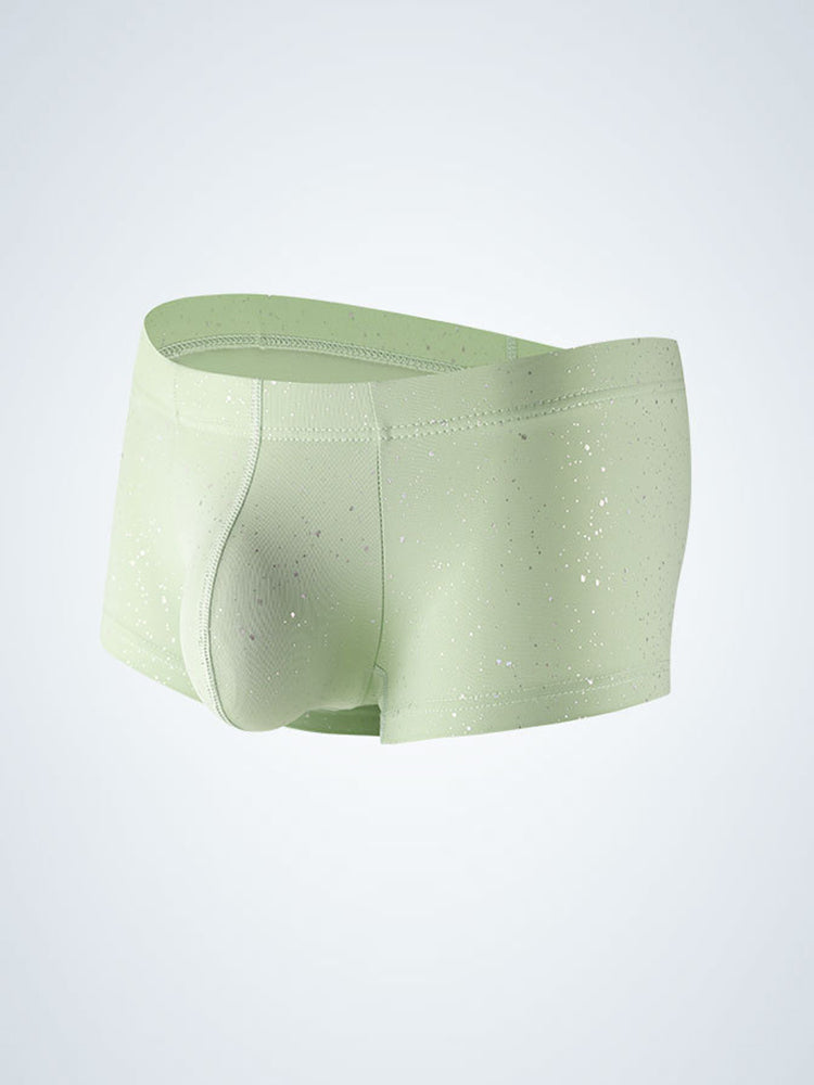 2-pack Men's Sexy Shiny Pouch Boxer Briefs | dmunderwear
