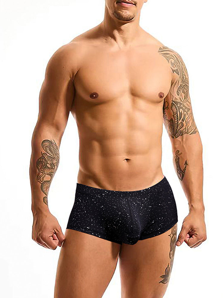2-pack Men's Sexy Shiny Pouch Boxer Briefs | dmunderwear detail image 13