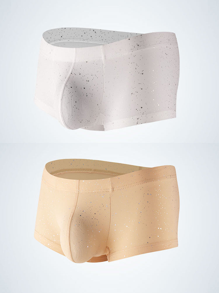 2-pack Men's Sexy Shiny Pouch Boxer Briefs | dmunderwear detail image 20