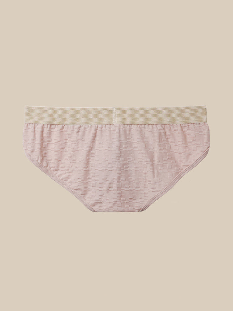 2 Pack Men's Low-Rise Split-Side Bikini with Separate Pouch | dmunderwear detail image 10