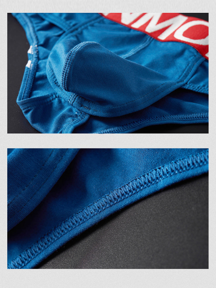 2-pack Men's Sexy Slim Fit Fashion U-convex Bikini | dmunderwear detail image 13