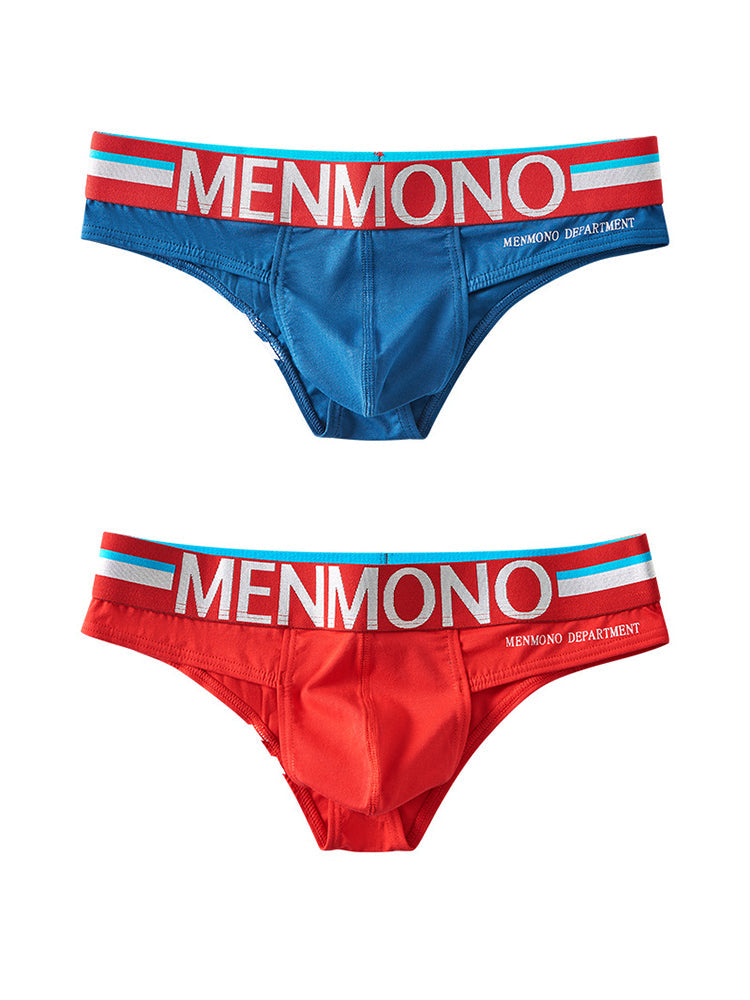 2-pack Men's Sexy Slim Fit Fashion U-convex Bikini | dmunderwear detail image 17