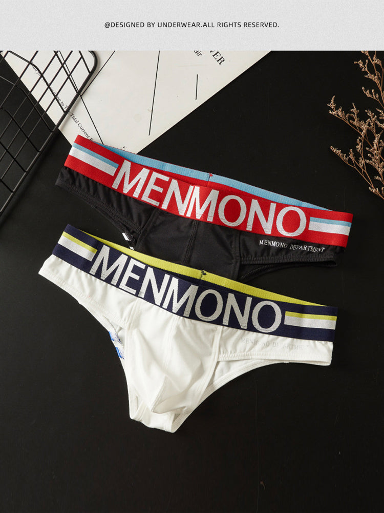 2-pack Men's Sexy Slim Fit Fashion U-convex Bikini | dmunderwear detail image 4