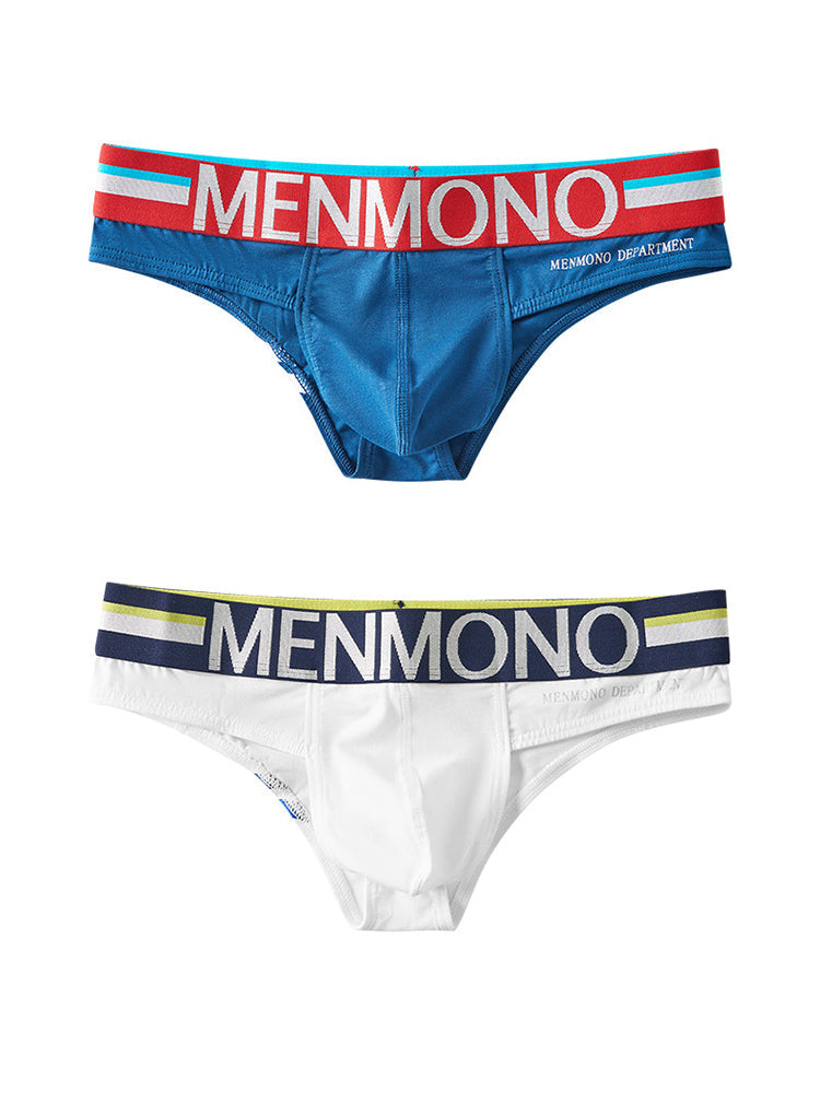 2-pack Men's Sexy Slim Fit Fashion U-convex Bikini | dmunderwear detail image 7