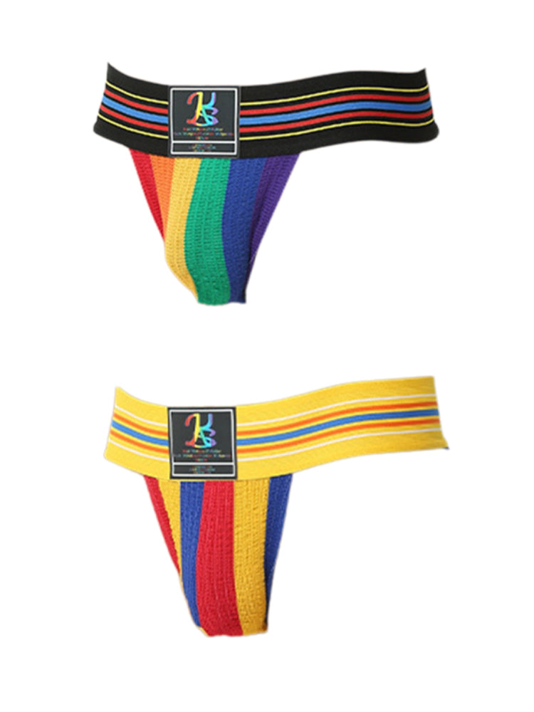 2 Pack Men's Sexy Sporty Breathable with Support Pouch Seamless Bikini | dmunderwear detail image 7