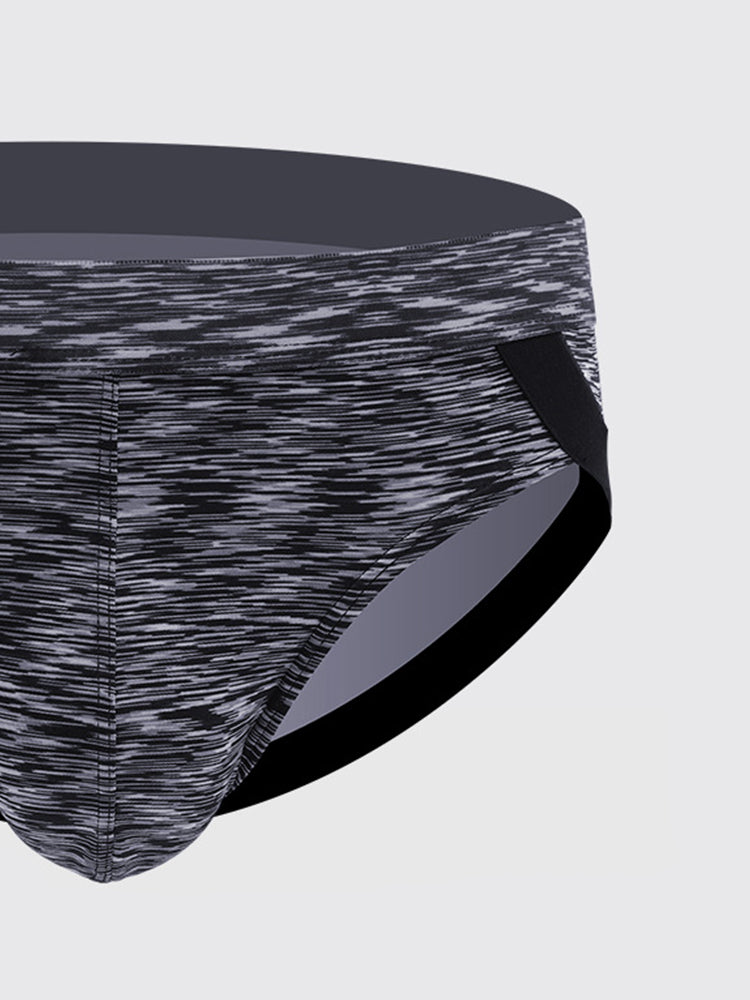 2 Pack Men's Sexy Stretch U Convex Pouch Briefs | dmunderwear detail image 11
