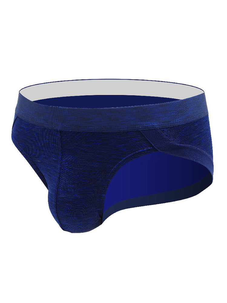 2 Pack Men's Sexy Stretch U Convex Pouch Briefs | dmunderwear detail image 13