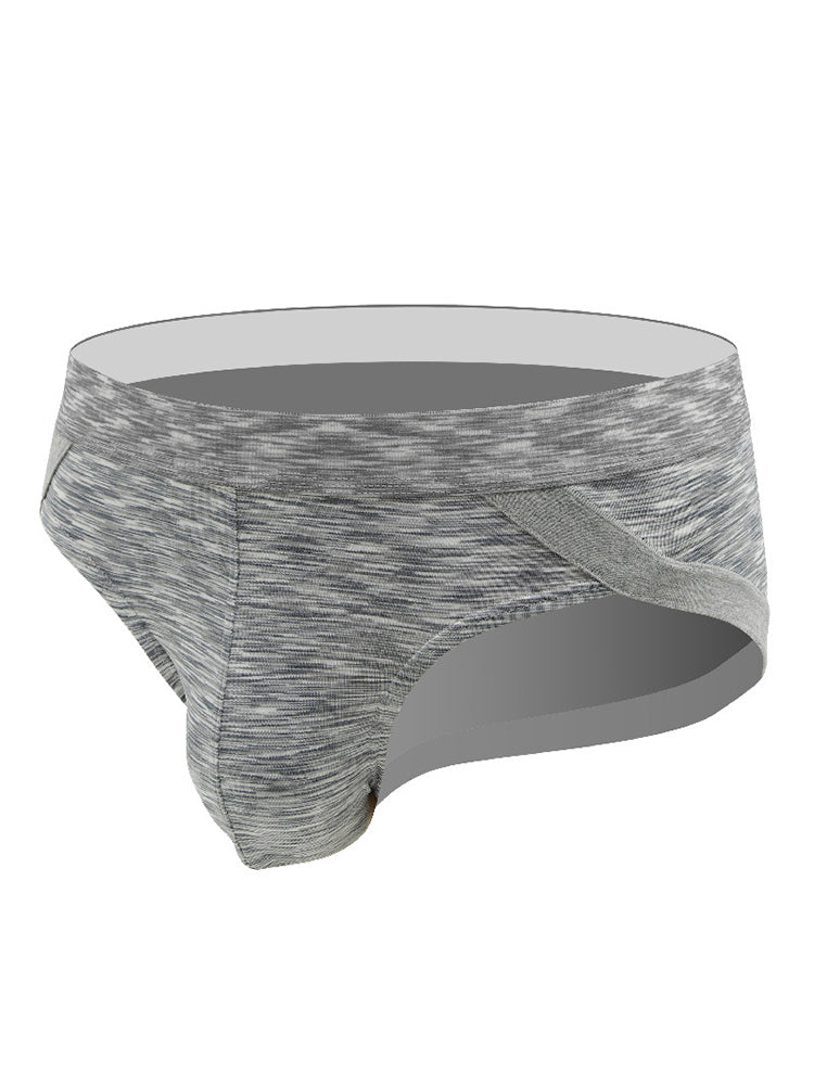 2 Pack Men's Sexy Stretch U Convex Pouch Briefs | dmunderwear detail image 16