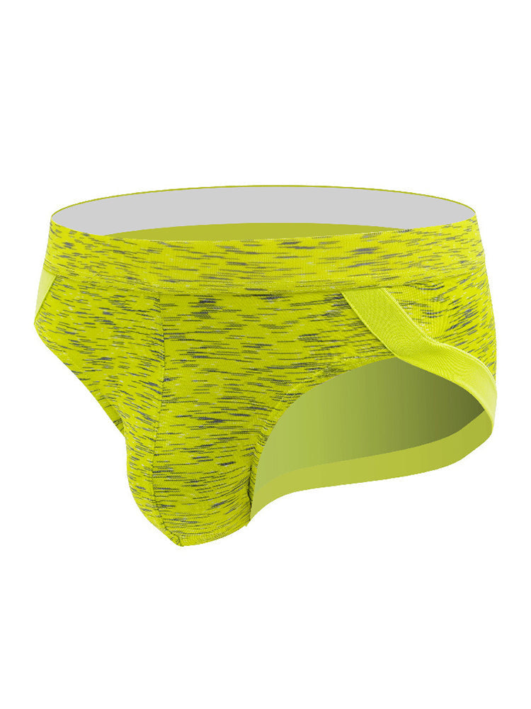 2 Pack Men's Sexy Stretch U Convex Pouch Briefs | dmunderwear detail image 17
