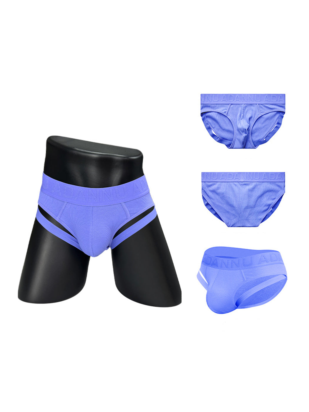 2 Pack Men's Sexy Suspender Briefs | dmunderwear detail image 7