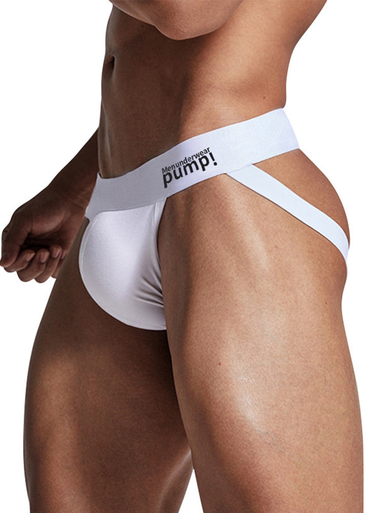 2 Pack Men's Sexy Thin Breathable Hip-Lifting Jockstrap | dmunderwear detail image 3