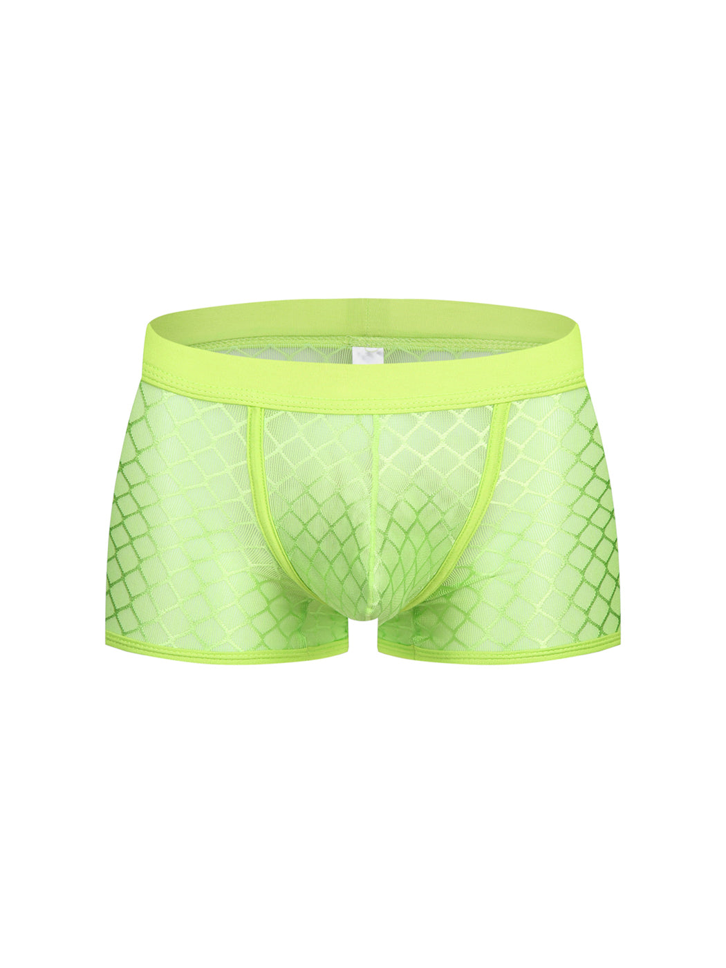 2 Pack Men's Sexy Transparent Mesh Trunks | dmunderwear detail image 15