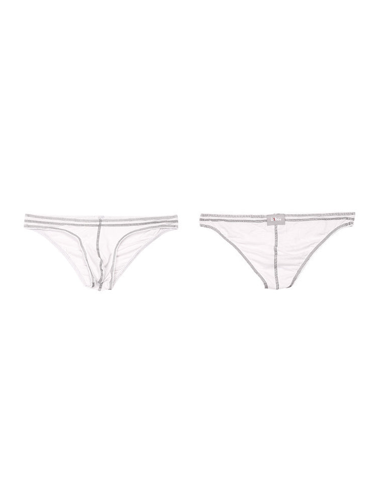 2 Pack Men's Sexy U Convex Pouch Bikini | dmunderwear detail image 17