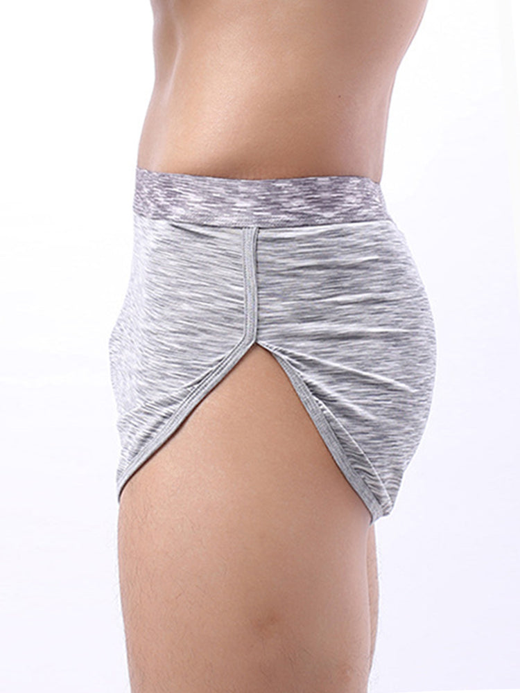 2 Pack Men's Sexy Ultra-thin Boxers Short | dmunderwear detail image 7