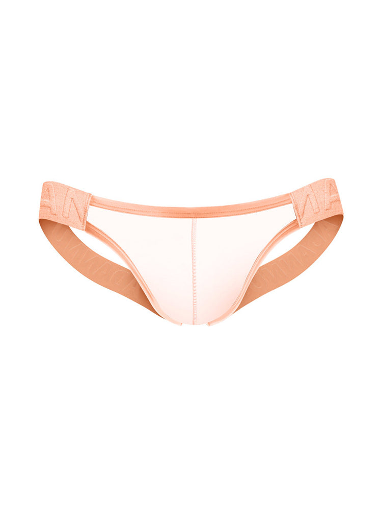 2 Pack Men's Sheer Elegance Comfy Waistband Stretch Fit Jockstrap | dmunderwear detail image 20