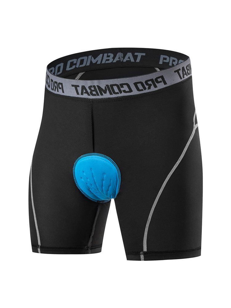 2 Pack Men's Shock-Absorbing Pad High-Stretch Sporty Activewear Tights | dmunderwear detail image 18
