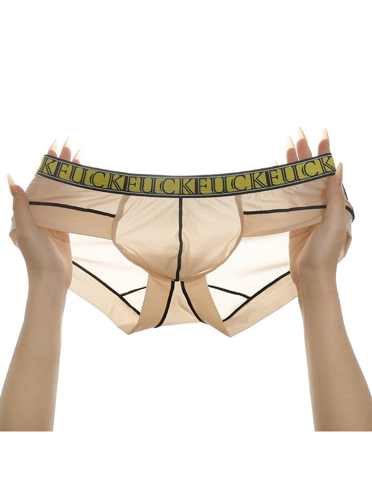 2 Pack Men's Ice-Silk Stretch Sports Briefs with 3D Pouch | dmunderwear detail image 19