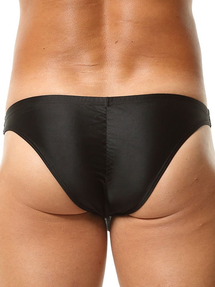 2 Pack Men's Slim Fit with U-Pouch Sexy Smooth Touch Briefs | dmunderwear detail image 7