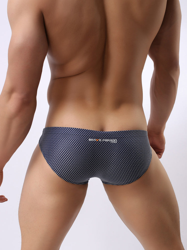 2 Pack Men's Soft-Touch Daily Stretch Solid Color Stay-Put Fit Briefs | dmunderwear detail image 13