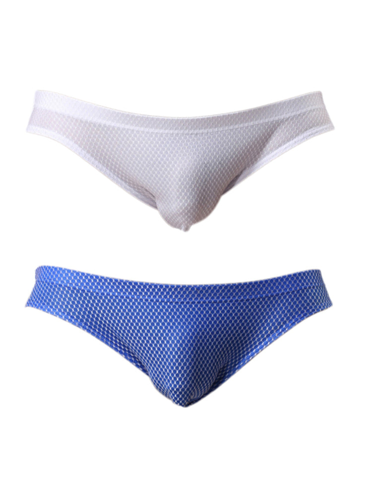 2 Pack Men's Soft-Touch Daily Stretch Solid Color Stay-Put Fit Briefs | dmunderwear detail image 17