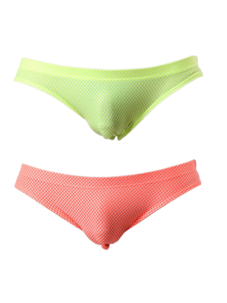 2 Pack Men's Soft-Touch Daily Stretch Solid Color Stay-Put Fit Briefs | dmunderwear detail image 7