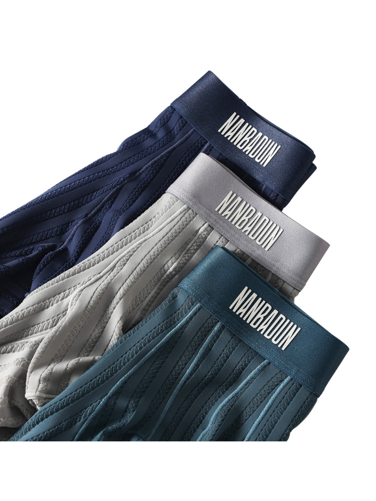 2 Pack Men's Soft-Touch Waistband Movement-Friendly Stretch Fit Boxer Briefs | dmunderwear detail image 11