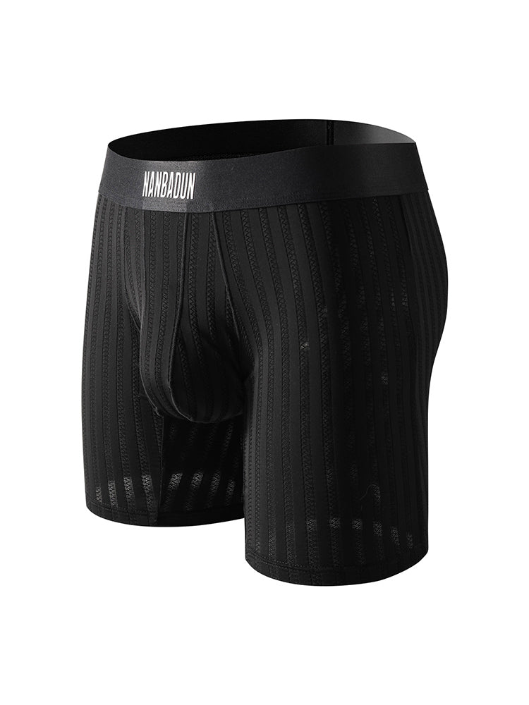 2 Pack Men's Soft-Touch Waistband Movement-Friendly Stretch Fit Boxer Briefs | dmunderwear detail image 13
