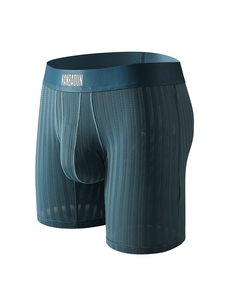 2 Pack Men's Soft-Touch Waistband Movement-Friendly Stretch Fit Boxer Briefs | dmunderwear detail image 18