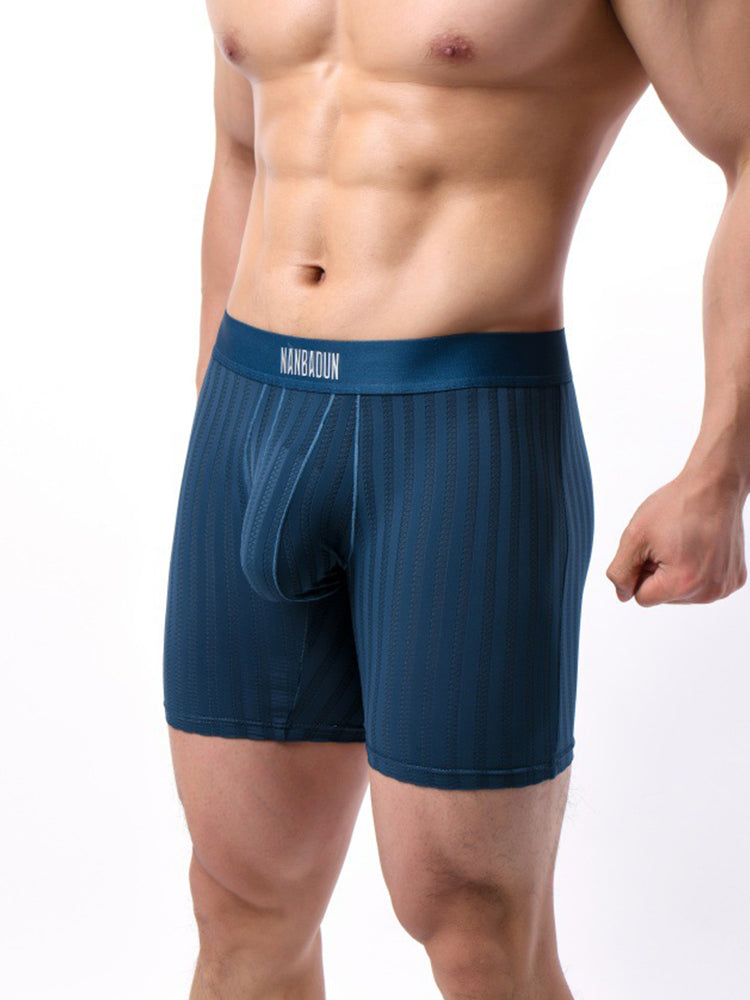 2 Pack Men's Soft-Touch Waistband Movement-Friendly Stretch Fit Boxer Briefs | dmunderwear detail image 8