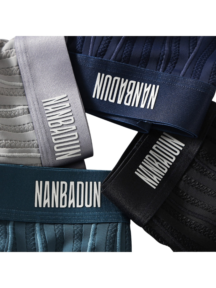 2 Pack Men's Soft-Touch Waistband Movement-Friendly Stretch Fit Boxer Briefs | dmunderwear detail image 9