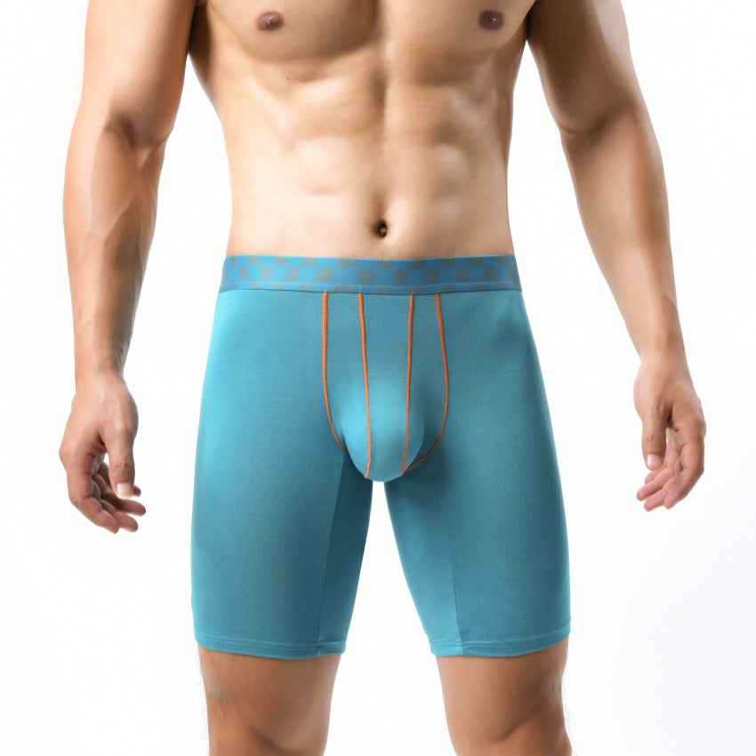 2 Pack Men's Solid Color Anti-Chafing Comfy Waistband Stretch Fit Midway Briefs | dmunderwear detail image 4