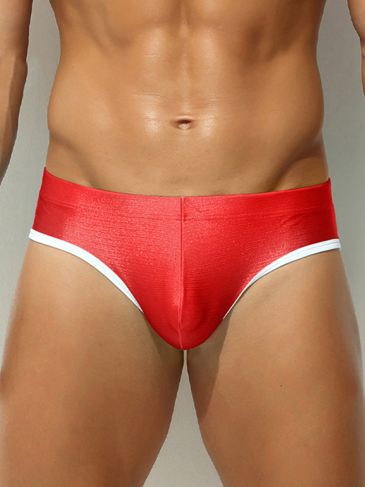 2 Pack Men's Solid Color Breathable U-Pouch Low-Rise Comfy Jockstrap | dmunderwear detail image 6