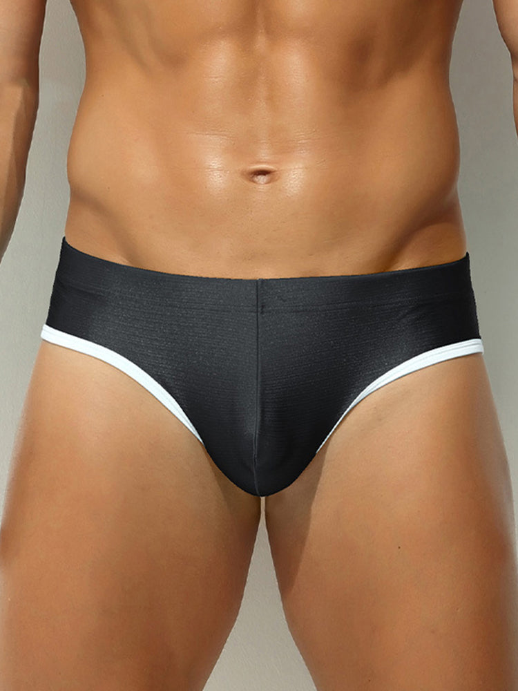 2 Pack Men's Solid Color Breathable U-Pouch Low-Rise Comfy Jockstrap | dmunderwear detail image 9