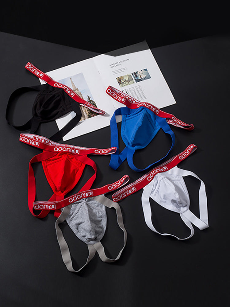 2 Pack Men's Seamless Comfort Stretch Fabric Cooling Touch Breathable Jockstrap | dmunderwear detail image 17