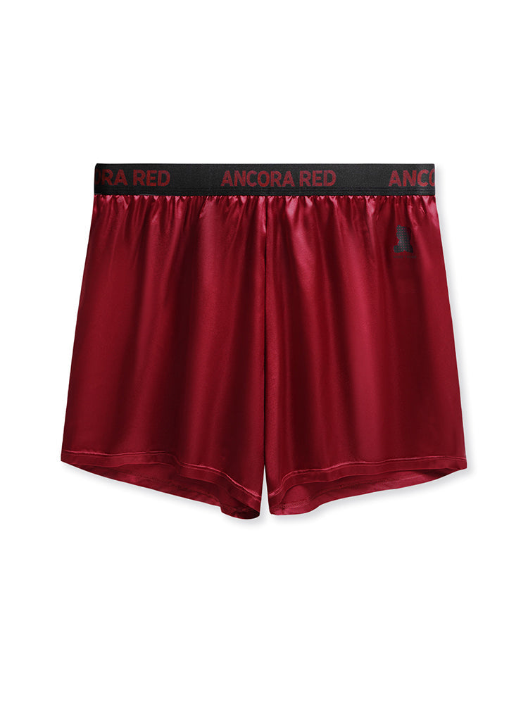 2 Pack Men's Solid Lounge Casual Boxers | dmunderwear