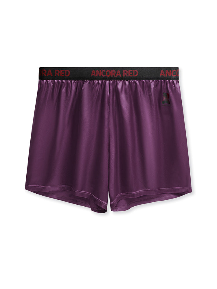 2 Pack Men's Solid Lounge Casual Boxers | dmunderwear detail image 13