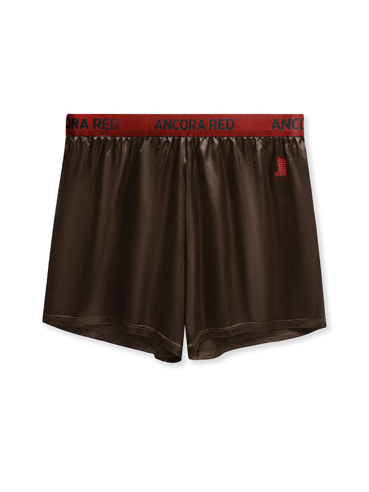 2 Pack Men's Solid Lounge Casual Boxers | dmunderwear detail image 14